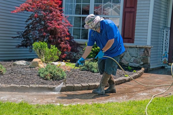Brick Walkway Cleaning in Kailua Kona