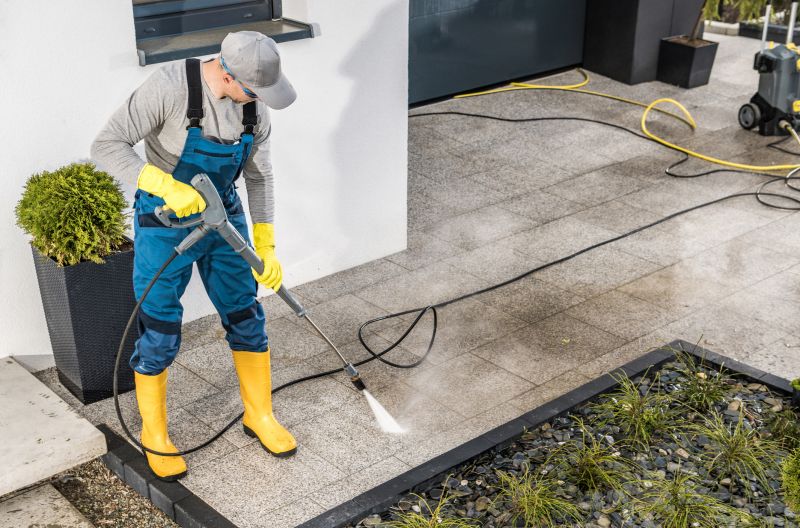 Commercial Pressure Washing detail